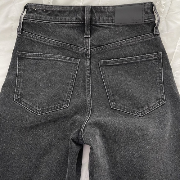 MADEWELL Highwaisted Washed Out Black Jeans - Picture 8 of 10